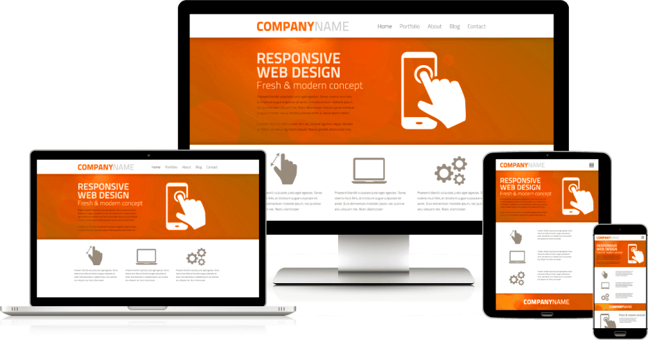 website responsive layout