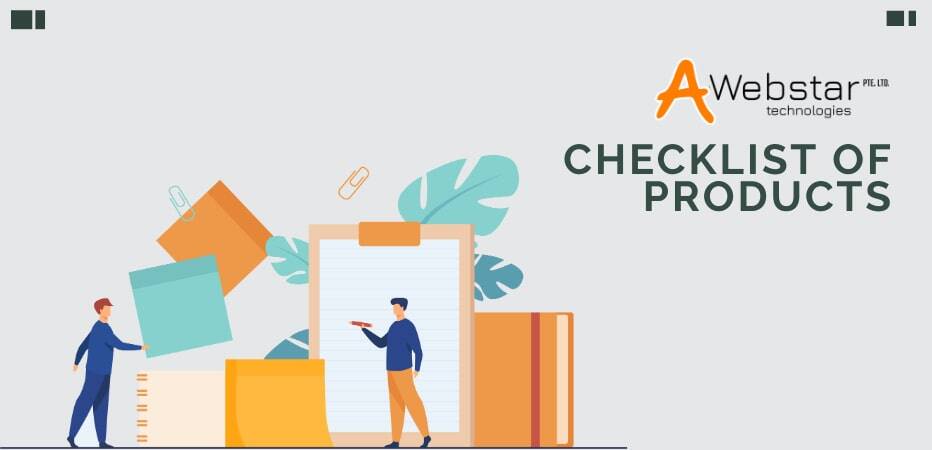 Checklist of Products