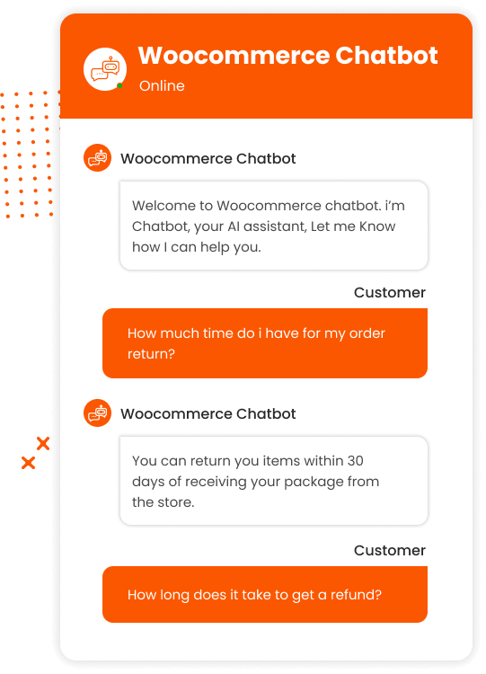 Chatbot for Woocommerce