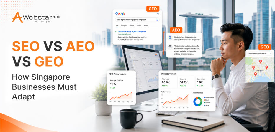 SEO vs AEO vs GEO How Singapore Businesses Must Adapt