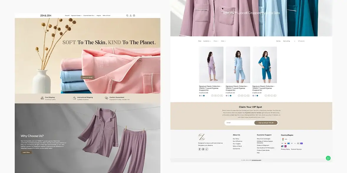 zen and zen our difference page